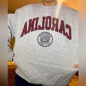Carolina crewneck. Champion brand. Size large